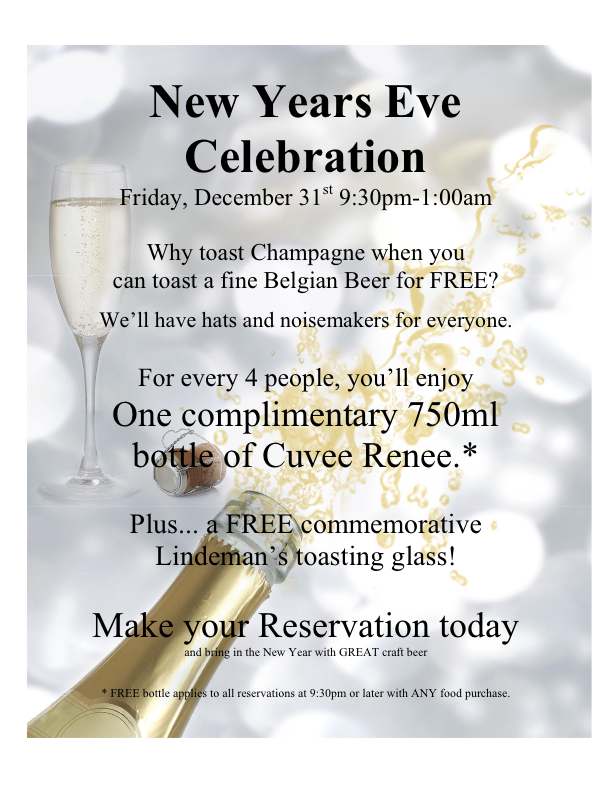 new years eve at cloverleaf new jersey craft beer
