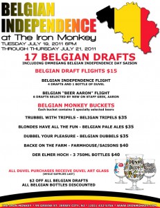 Iron Monkey Belgium Independence Day
