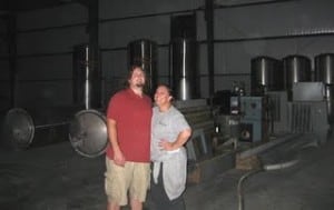 Ben and Becky, Turtle Stone Brewery