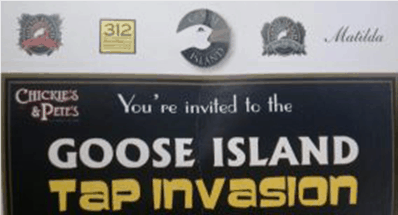 goose island tap invasion