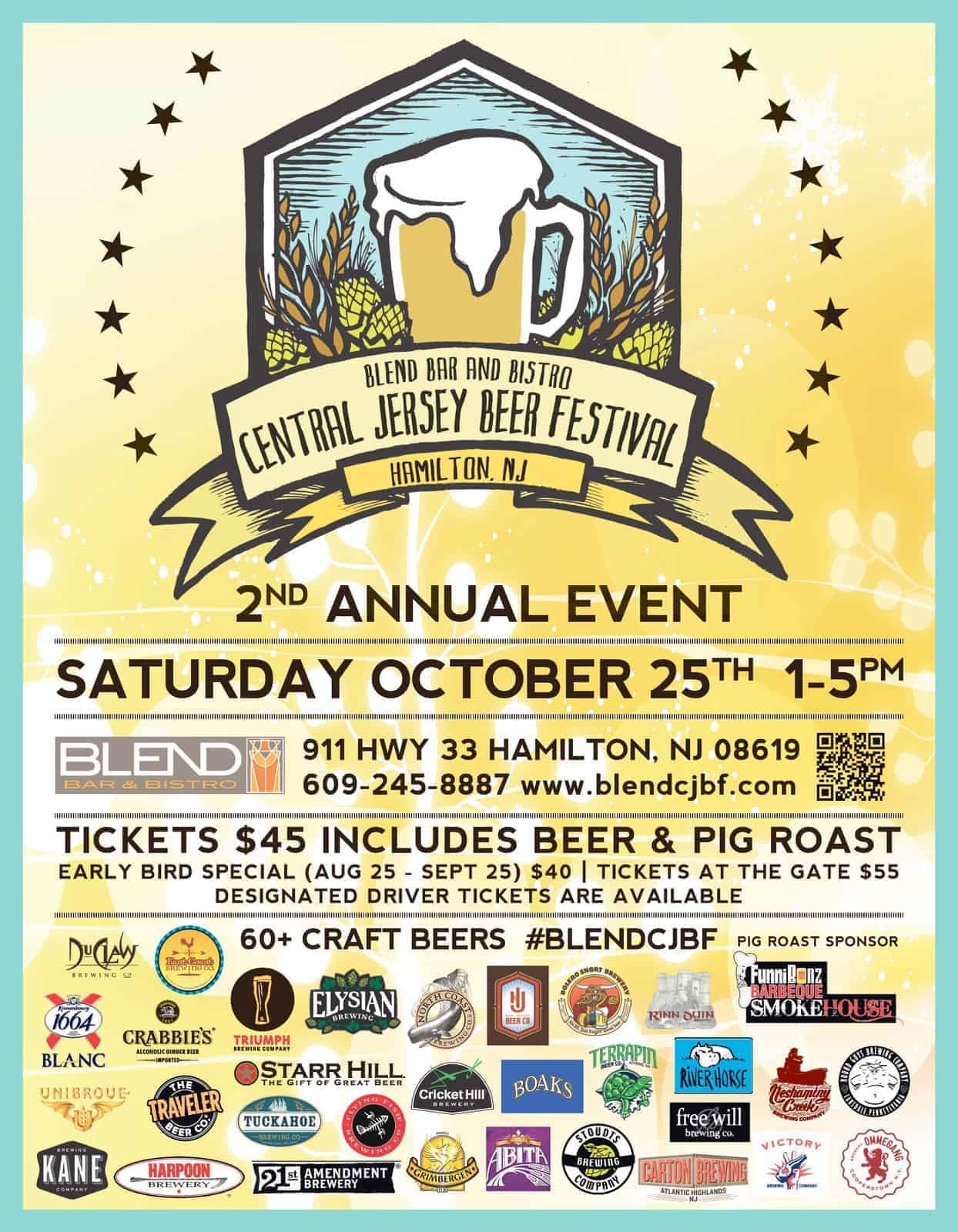 Blend Central Jersey Beer Festival New Jersey Craft Beer