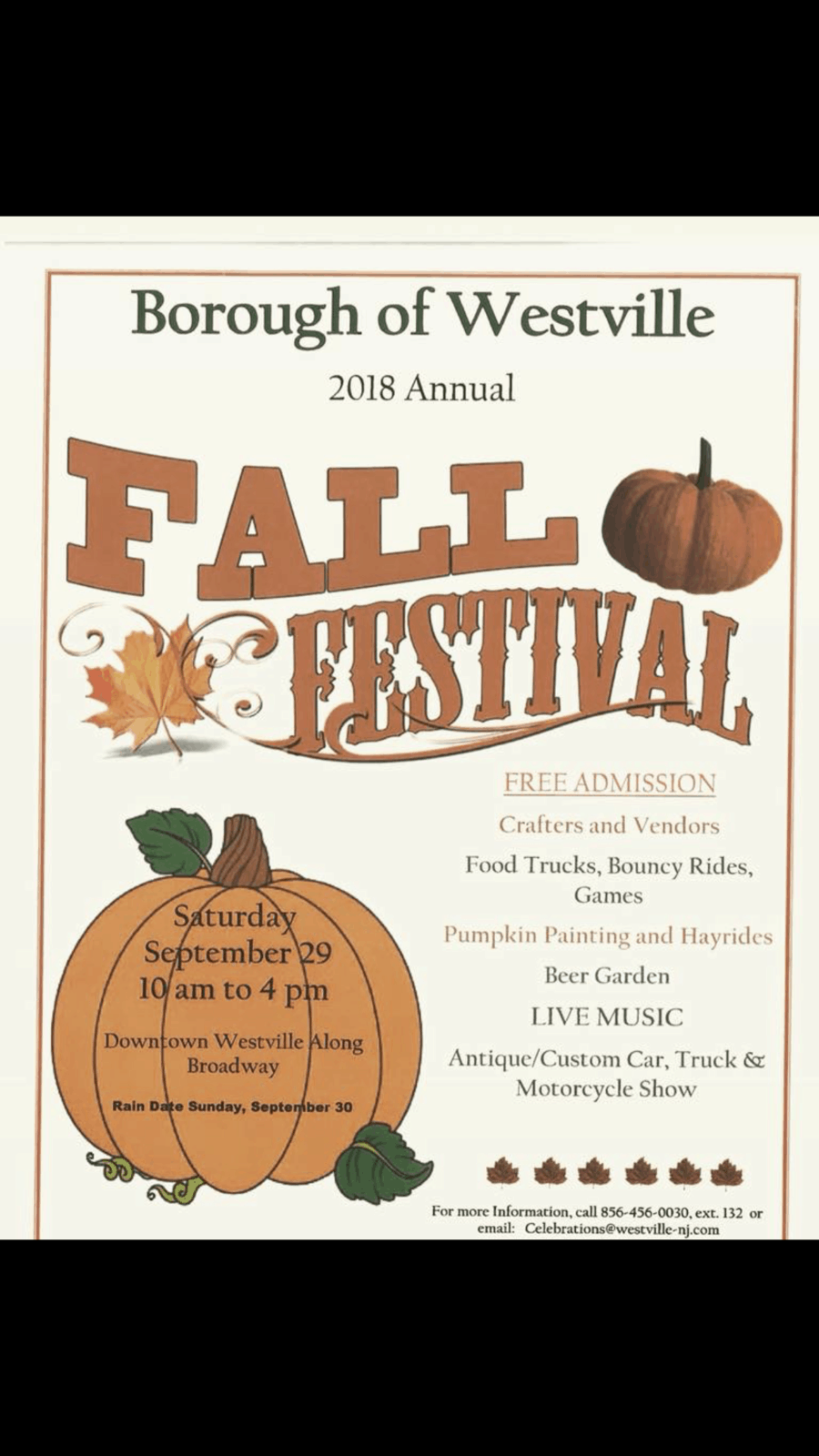 Westville Fall Festival NJCB Your resource for beer in New Jersey