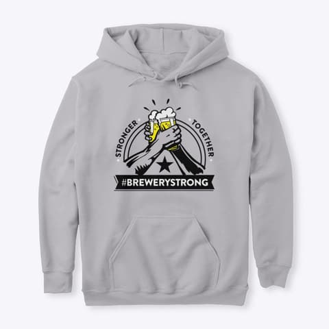 brewery strong hoodie