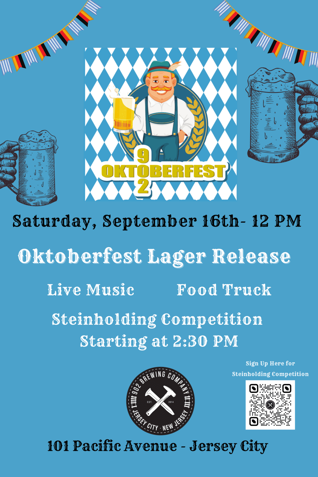 Oktoberfest & Steinholding Competition NJCB Your resource for beer