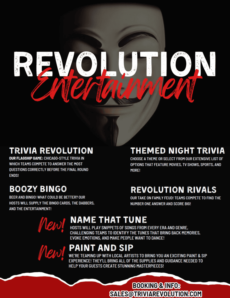 revolution entertainment NJ